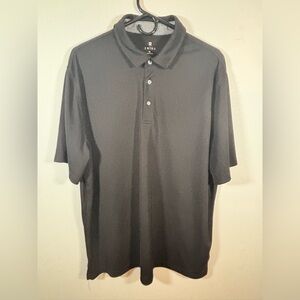 Zelos Men’s Black Performance Polo Shirt XL Short Sleeve Polyester